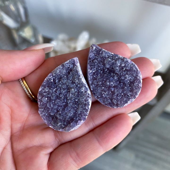Small Rainbow Amethyst Flame Cluster