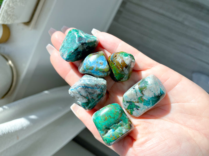 Chrysocolla Tumble Stone