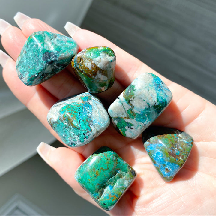 Chrysocolla Tumble Stone