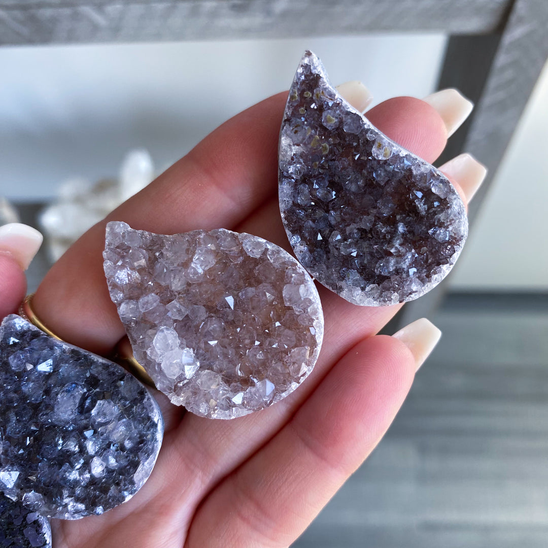 Small Rainbow Amethyst Flame Cluster