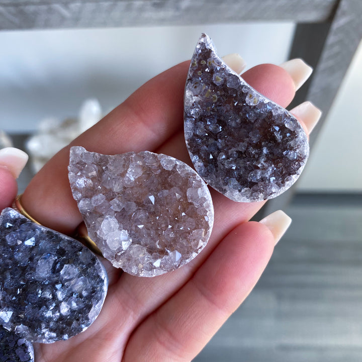 Small Rainbow Amethyst Flame Cluster