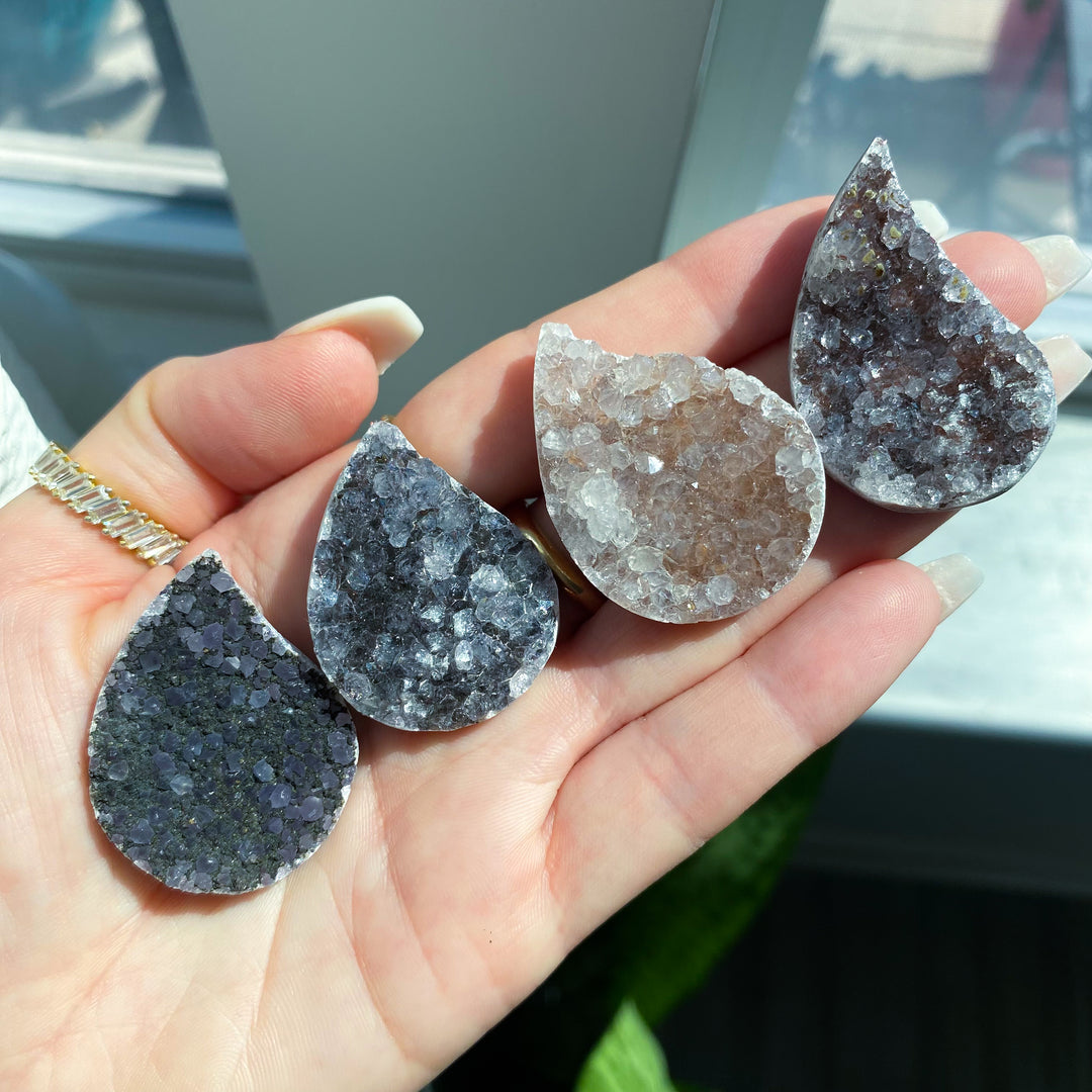 Small Rainbow Amethyst Flame Cluster