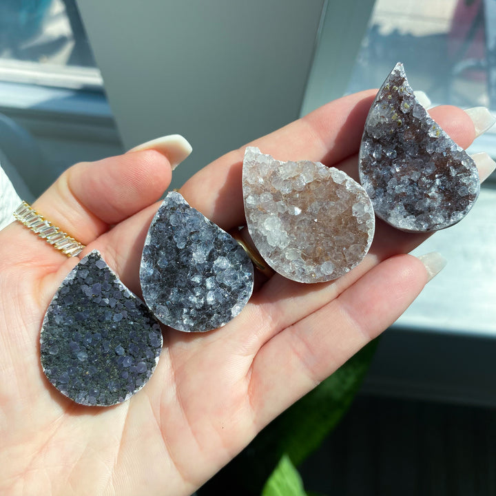 Small Rainbow Amethyst Flame Cluster