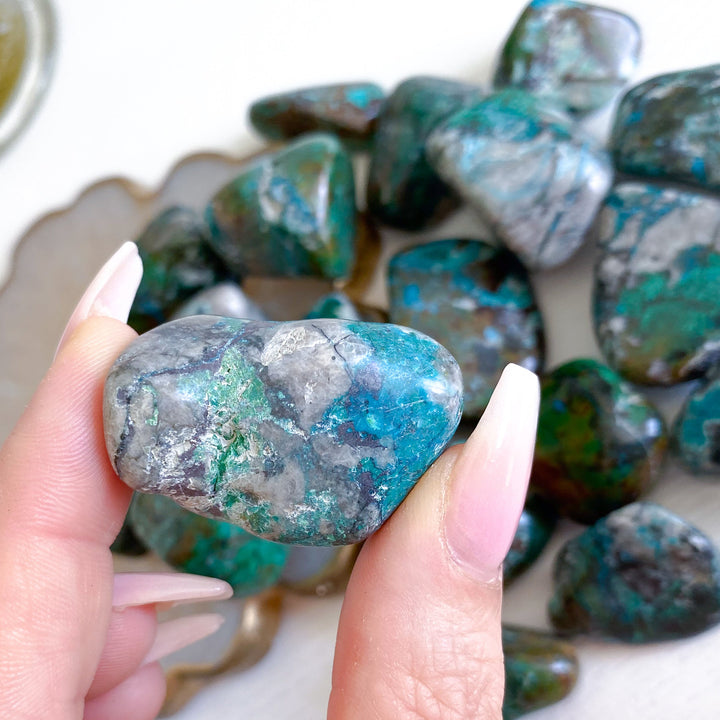 Chrysocolla Tumble Stone