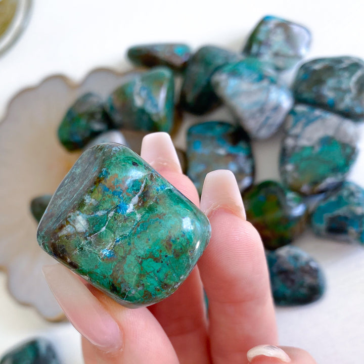 Chrysocolla Tumble Stone