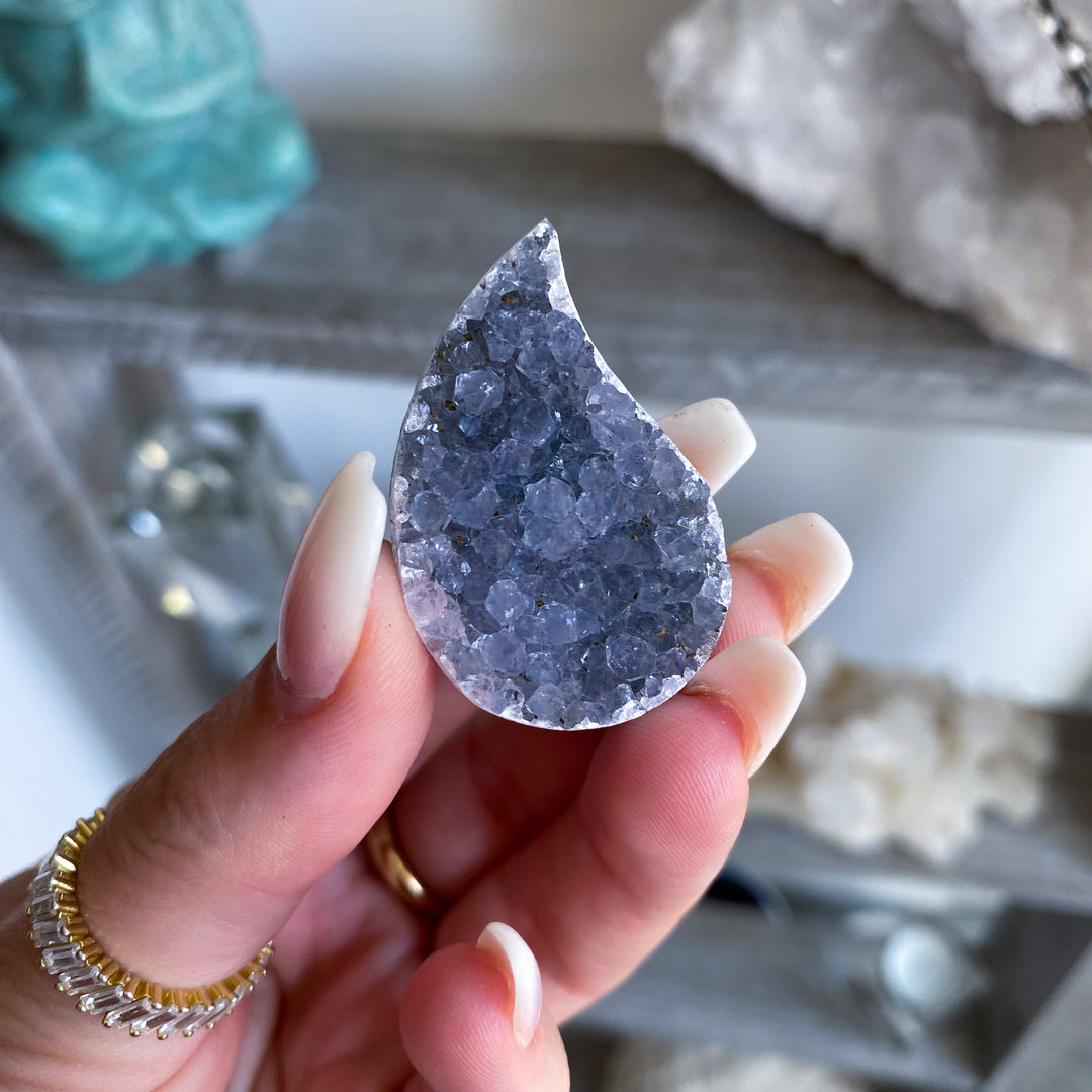 Small Rainbow Amethyst Flame Cluster