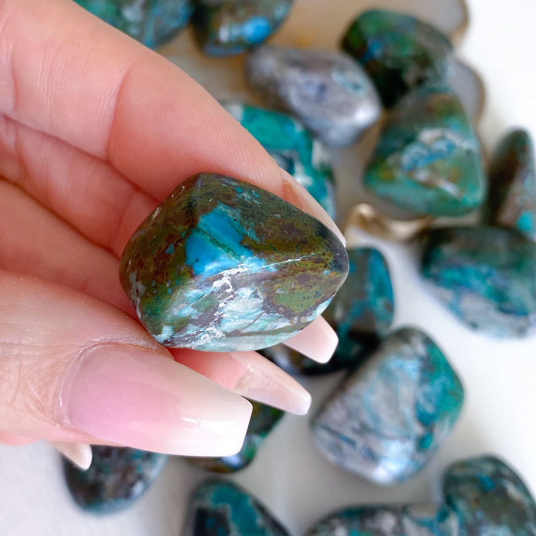 Chrysocolla Tumble Stone