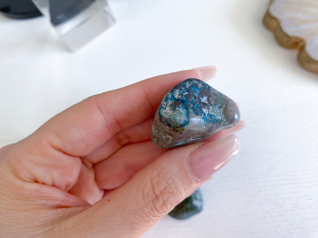 Chrysocolla Pebble Stone