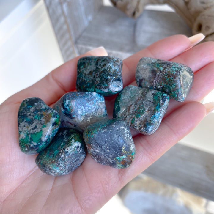Chrysocolla Pebble Stone