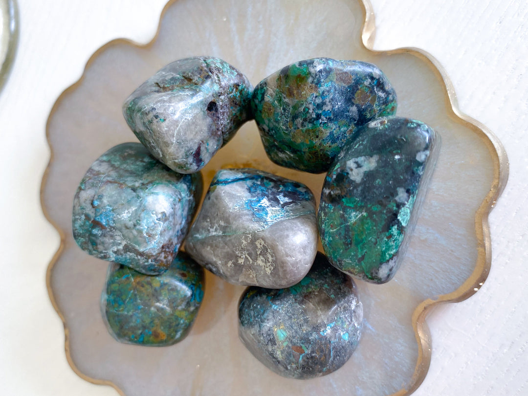Chrysocolla Pebble Stone
