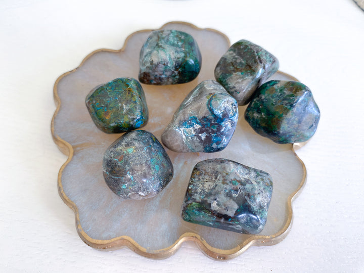 Chrysocolla Pebble Stone