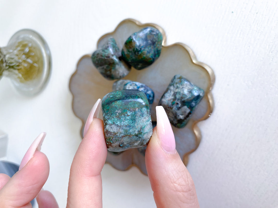 Chrysocolla Pebble Stone