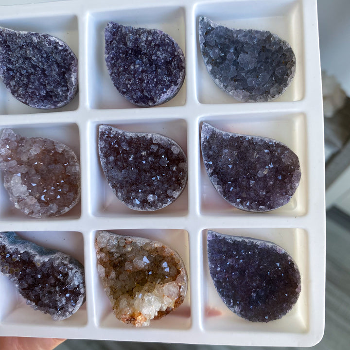 Small Rainbow Amethyst Flame Cluster