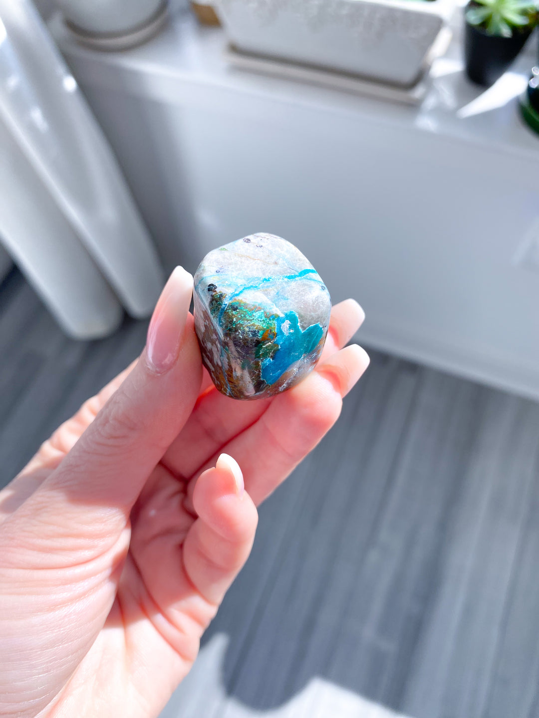 Chrysocolla Pebble #1