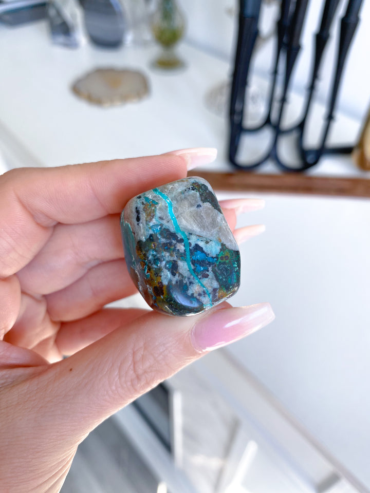 Chrysocolla Pebble #1