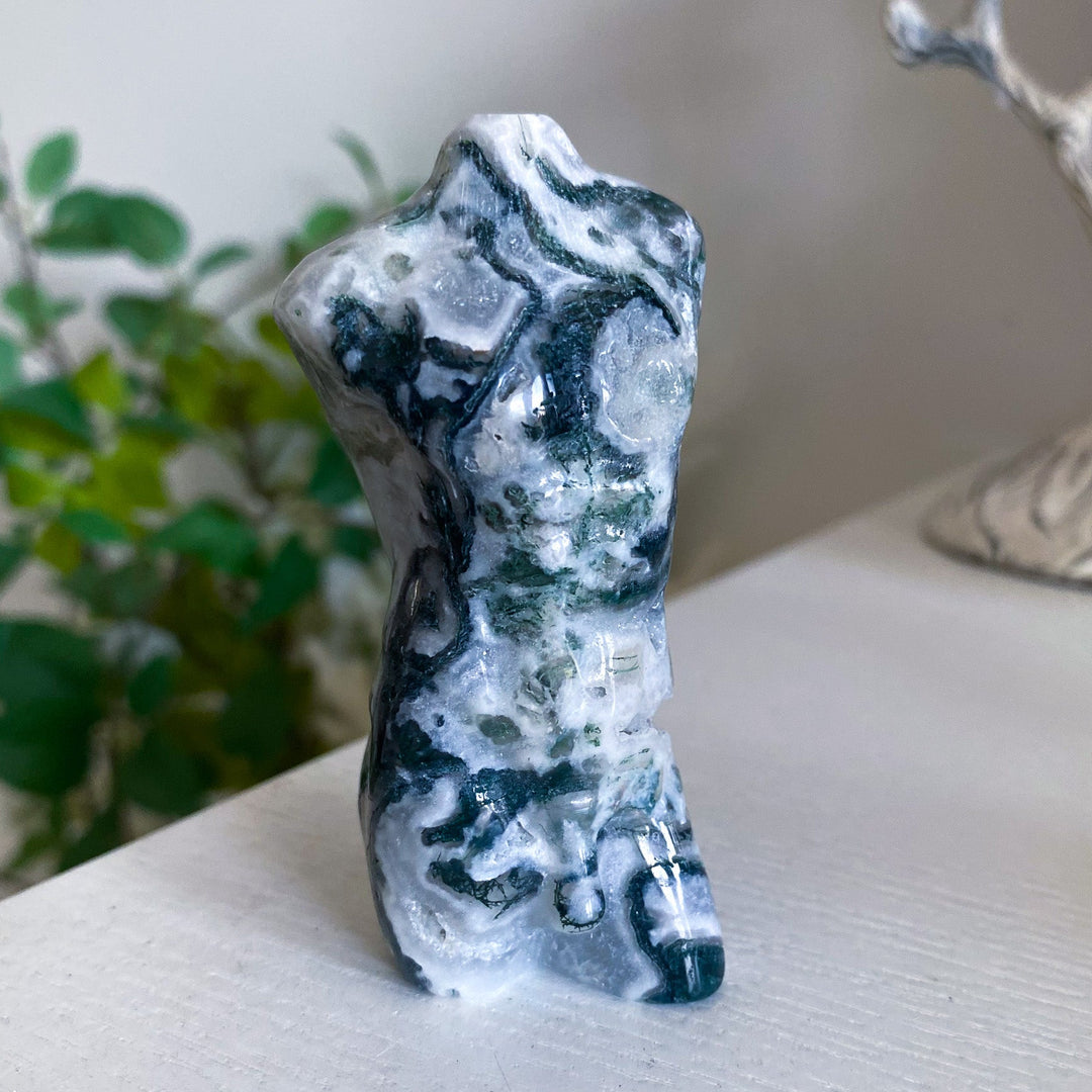 Moss Agate Male God Body