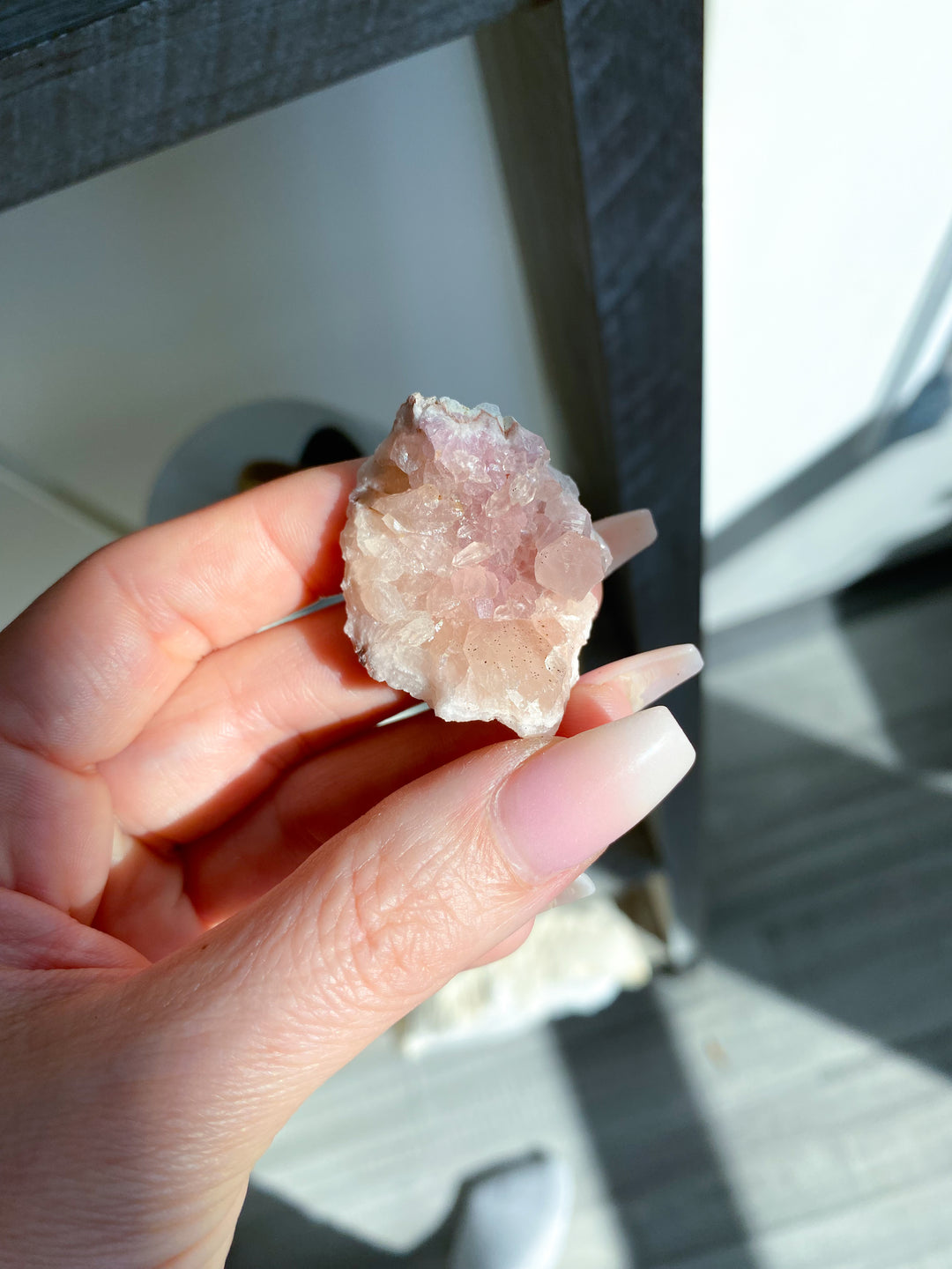 Small Pink Amethyst Cluster #16