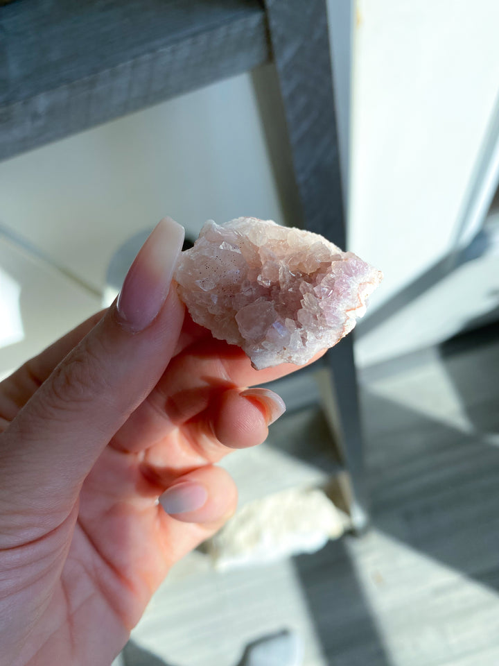 Small Pink Amethyst Cluster #16