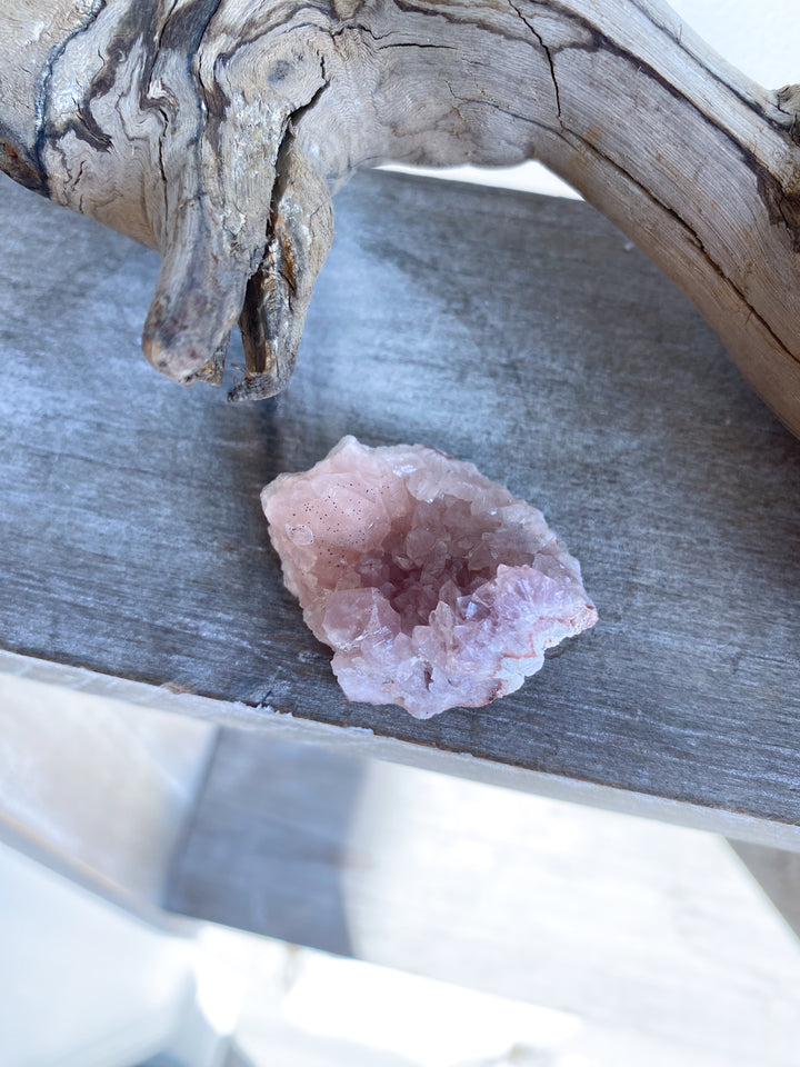 Small Pink Amethyst Cluster #16