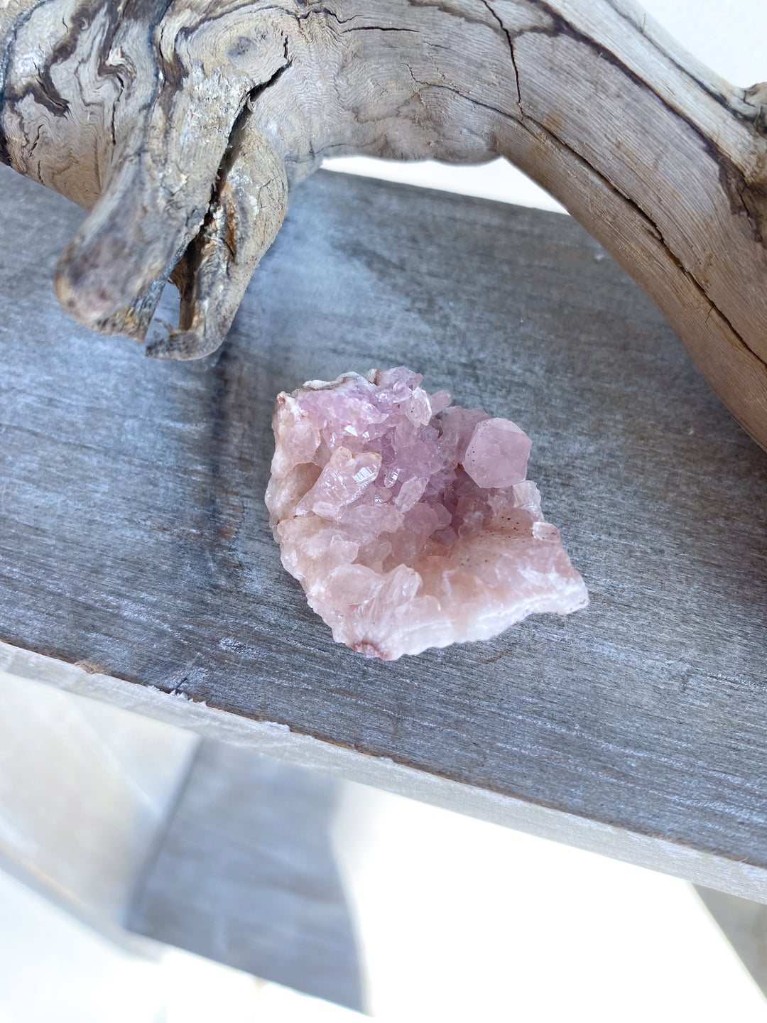 Small Pink Amethyst Cluster #16