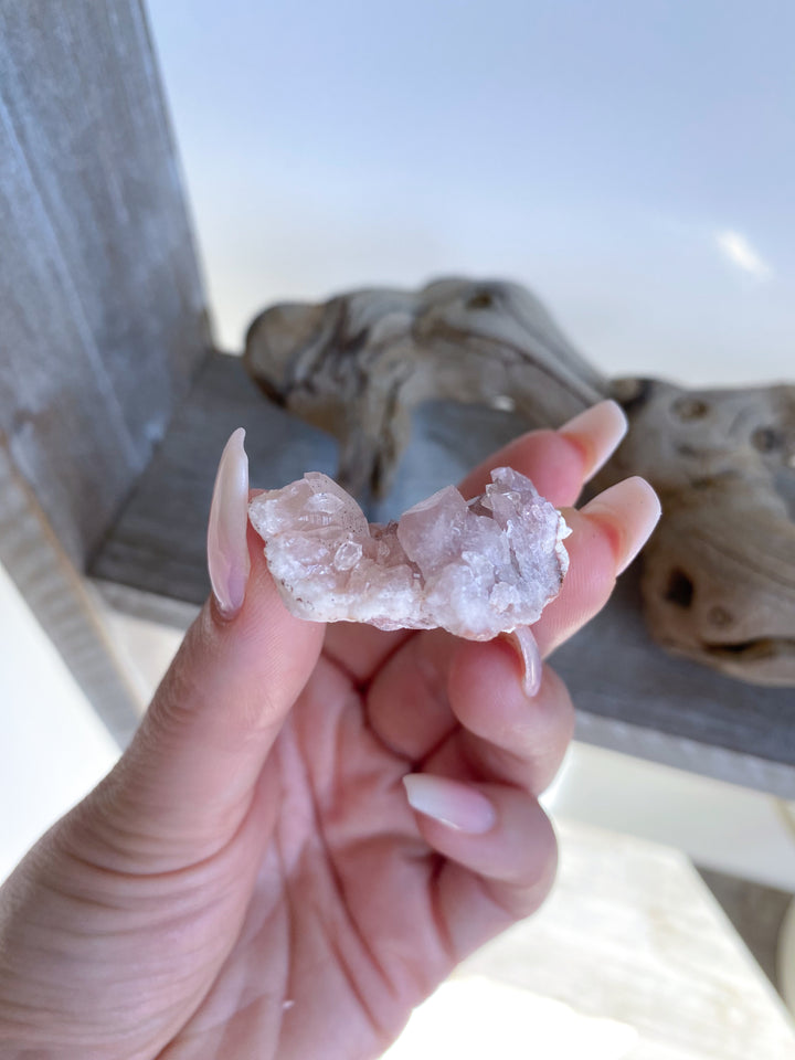 Small Pink Amethyst Cluster #16