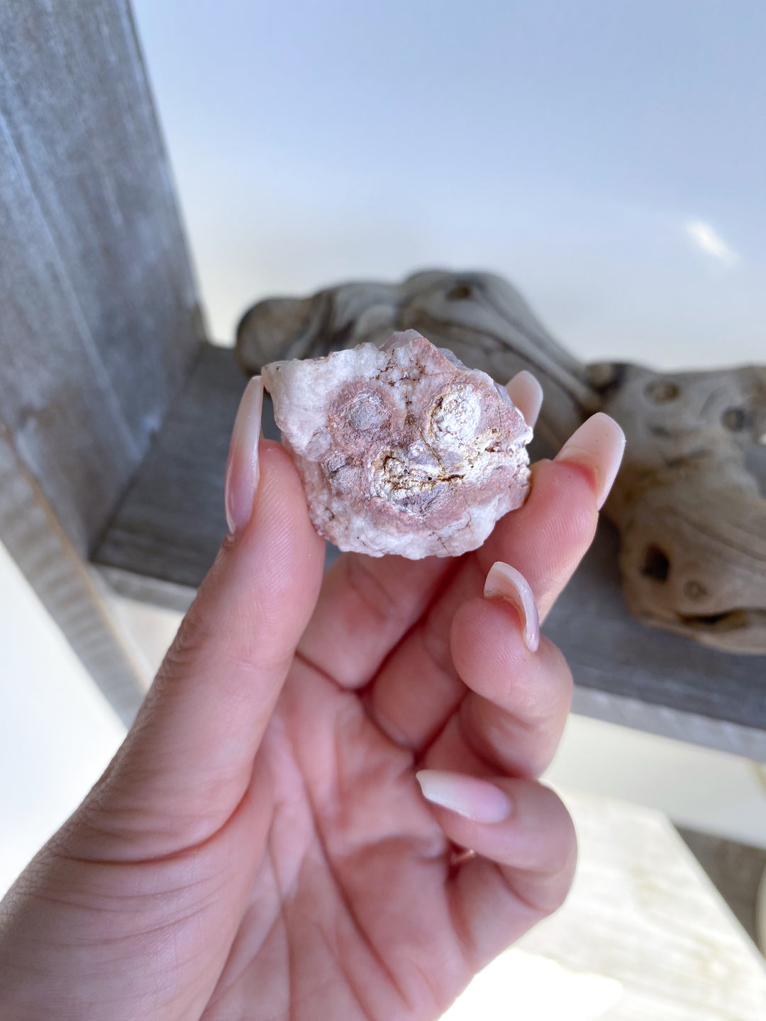 Small Pink Amethyst Cluster #16
