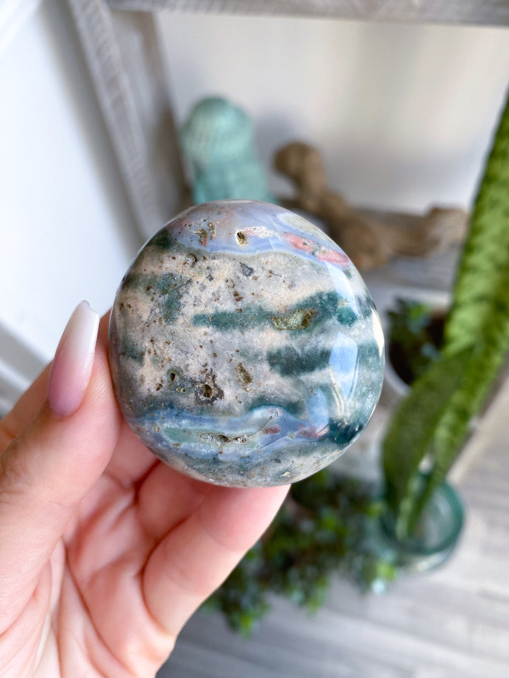 B Quality Ocean Jasper Palm #1