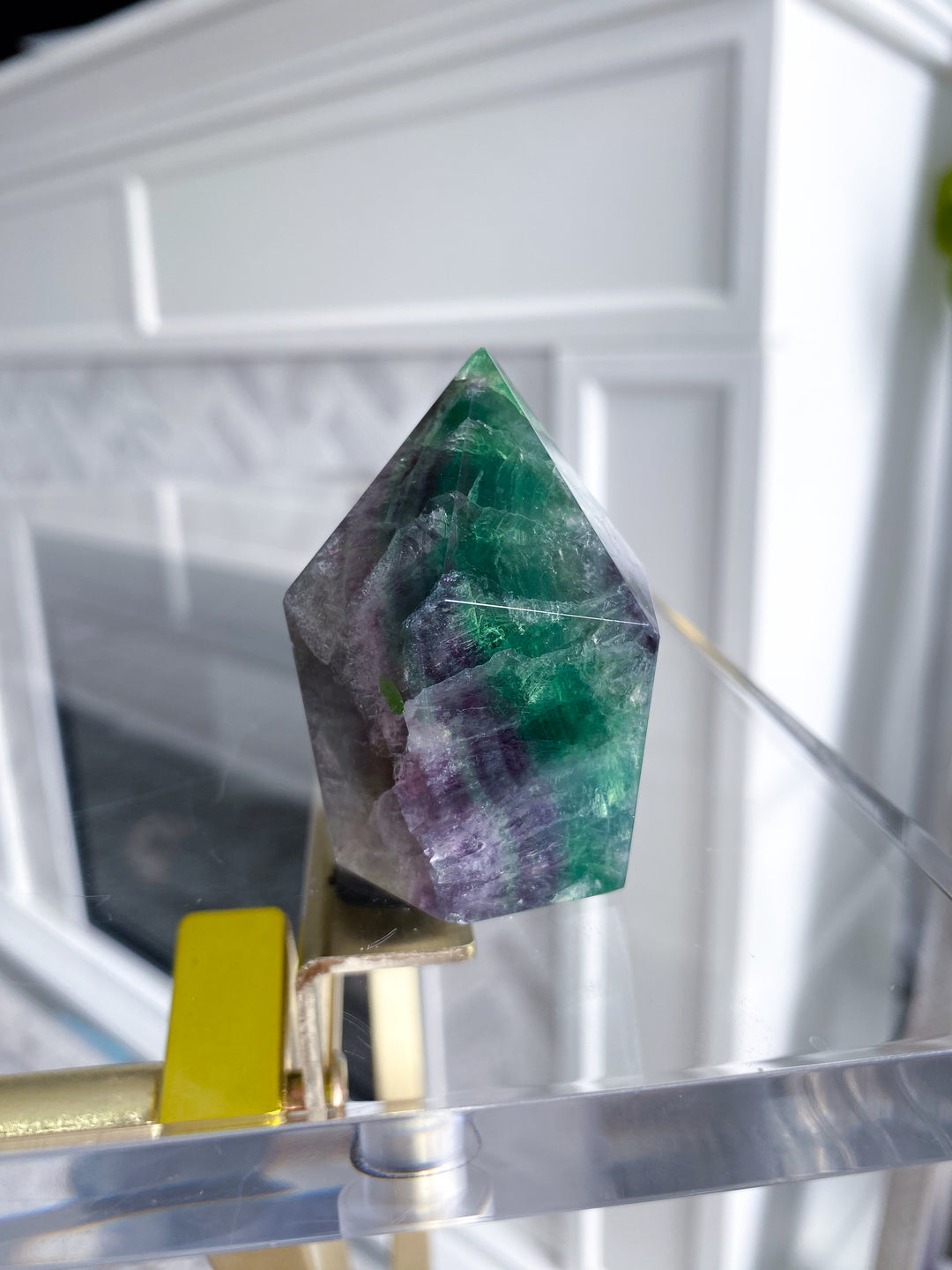 Rainbow Fluorite Polished Point 2" - Get EXACT Stone