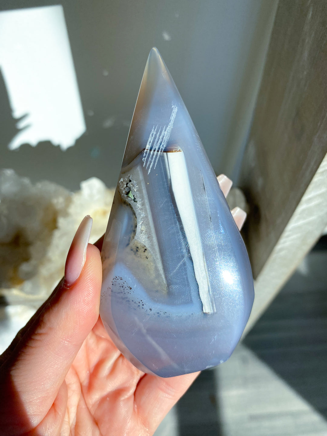 Gray Agate Flame - You Choose