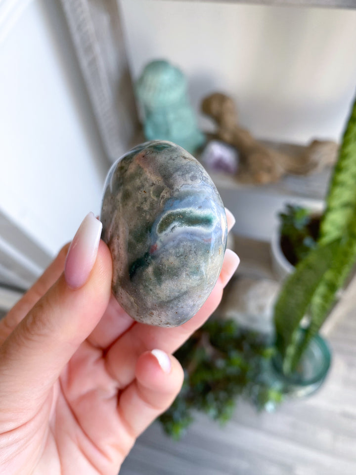 B Quality Ocean Jasper Palm #1