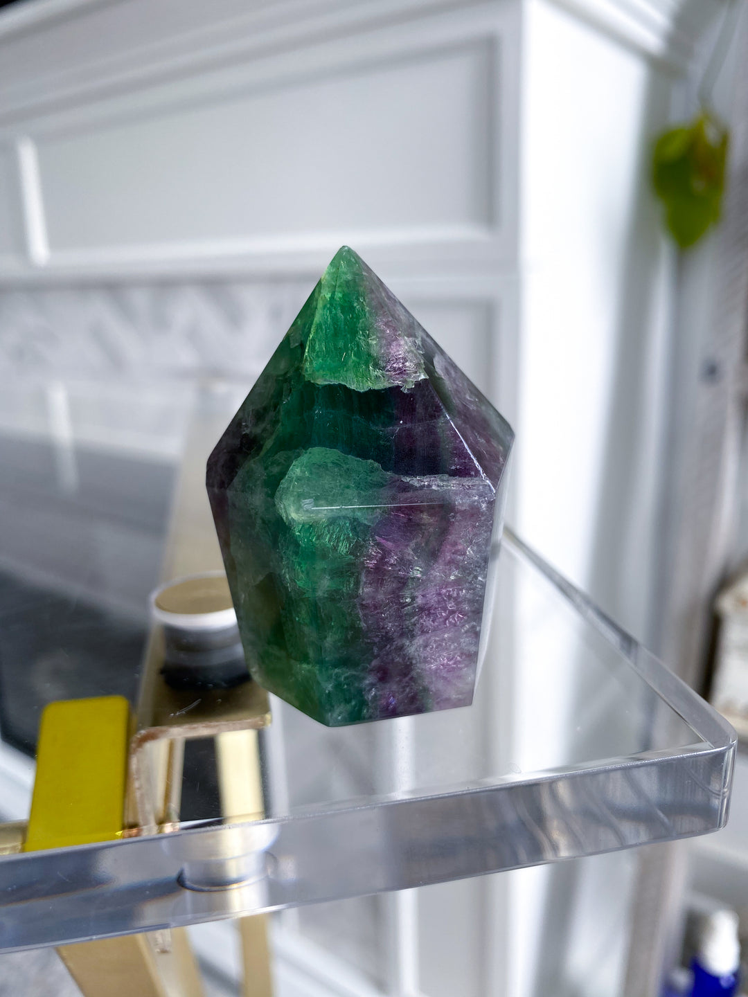 Rainbow Fluorite Polished Point 2" - Get EXACT Stone