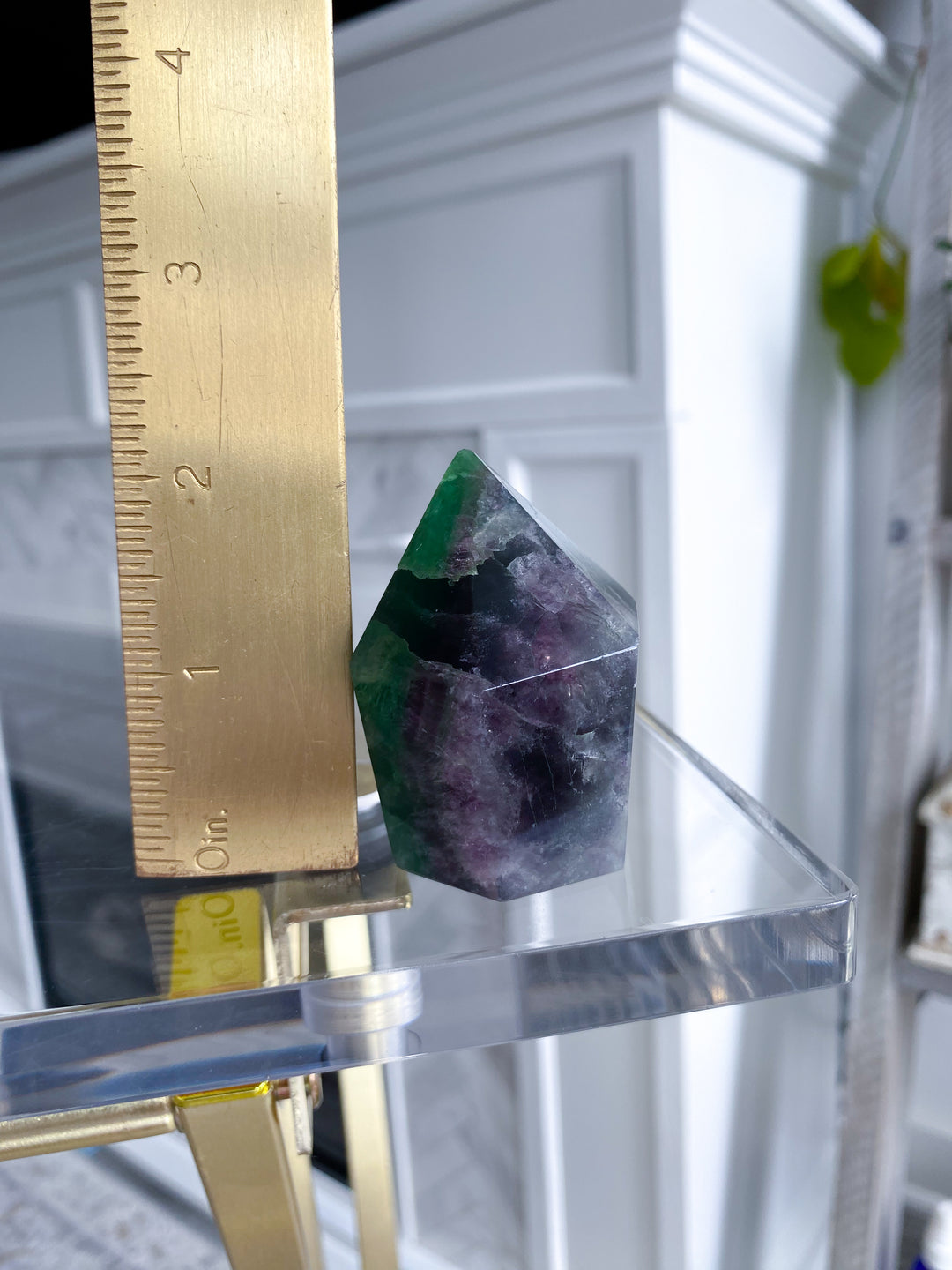 Rainbow Fluorite Polished Point 2" - Get EXACT Stone