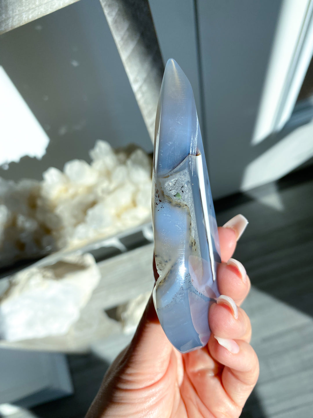 Gray Agate Flame - You Choose