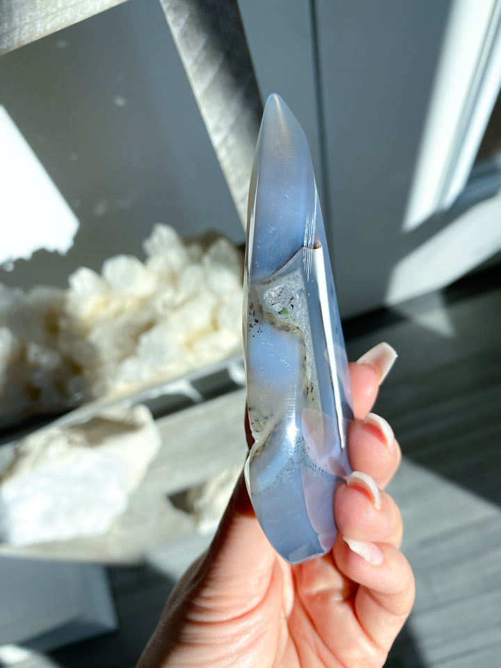 Gray Agate Flame - You Choose