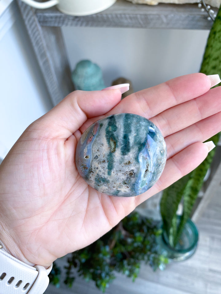 B Quality Ocean Jasper Palm #1