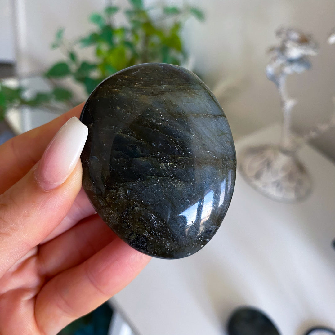 Labradorite Palm Stone 