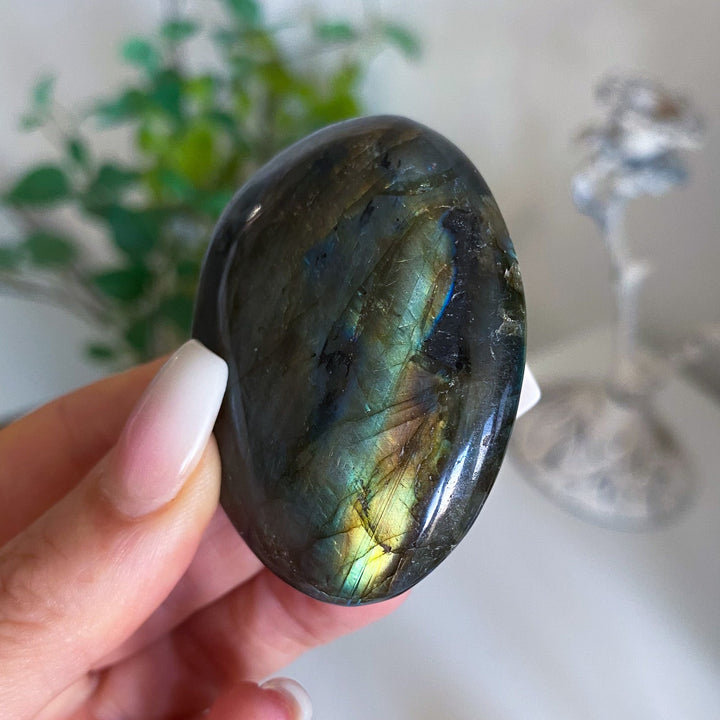 Labradorite Palm Stone 
