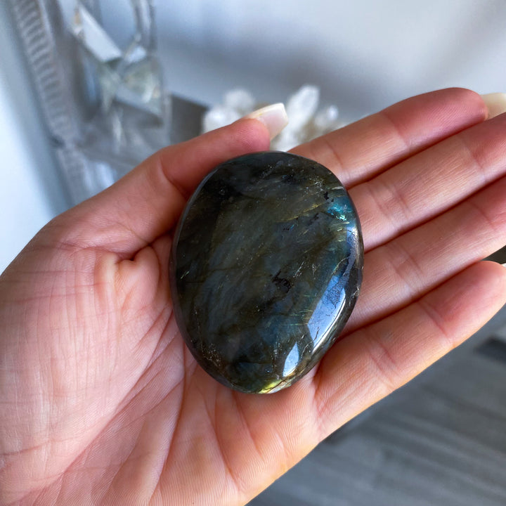 Labradorite Palm Stone 