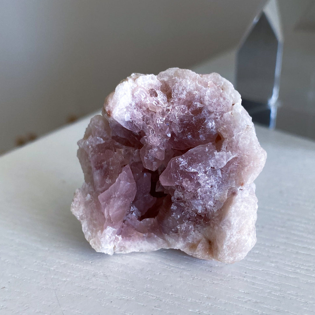 Small Pink Amethyst Cluster #7