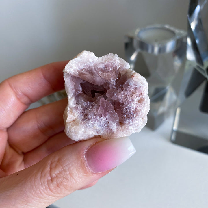 Small Pink Amethyst Cluster #7