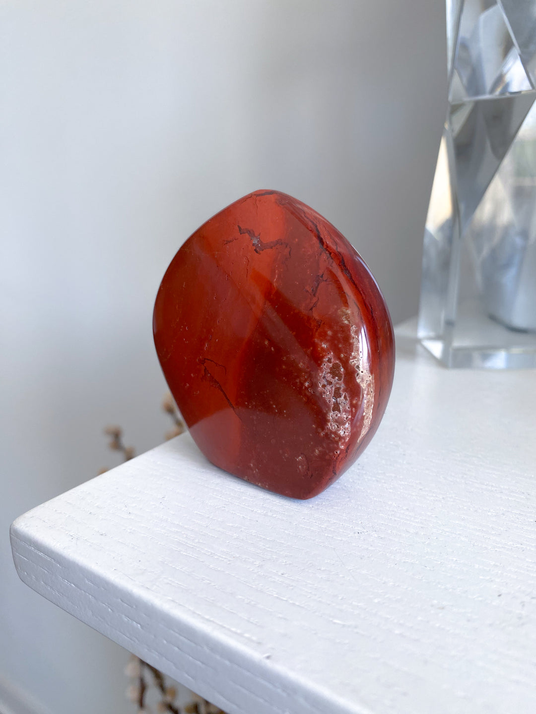 Fiery Red Jasper Flame Imperfect