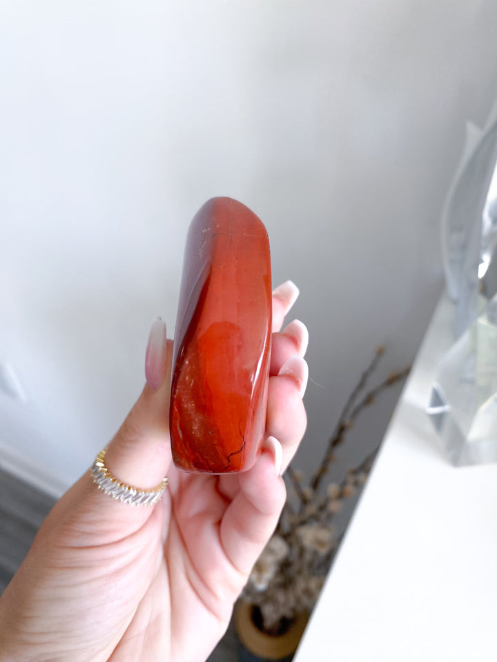 Fiery Red Jasper Flame Imperfect
