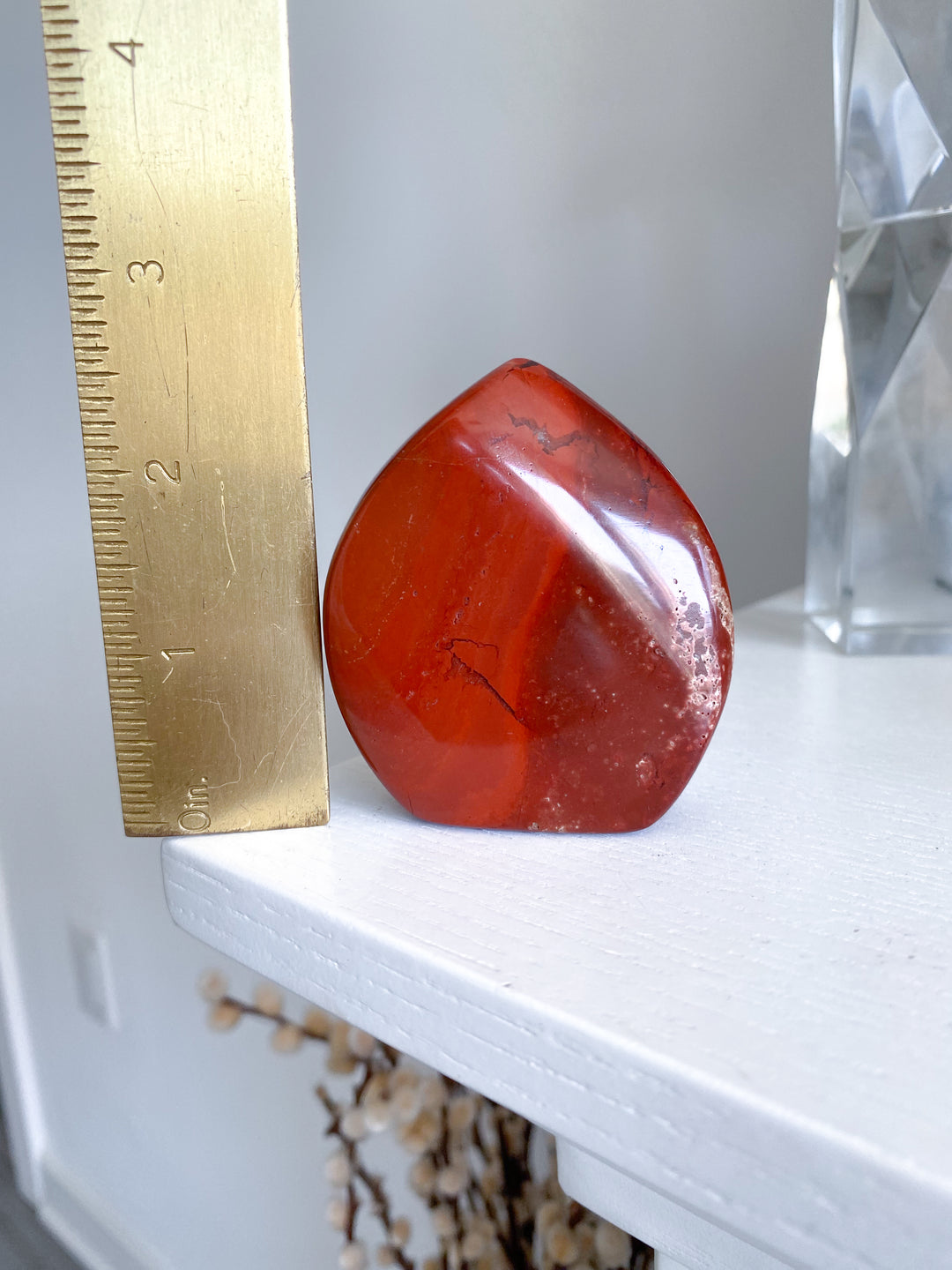 Fiery Red Jasper Flame Imperfect