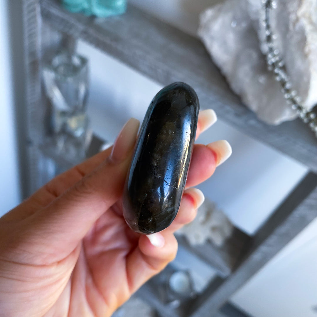 Labradorite Palm Stone 