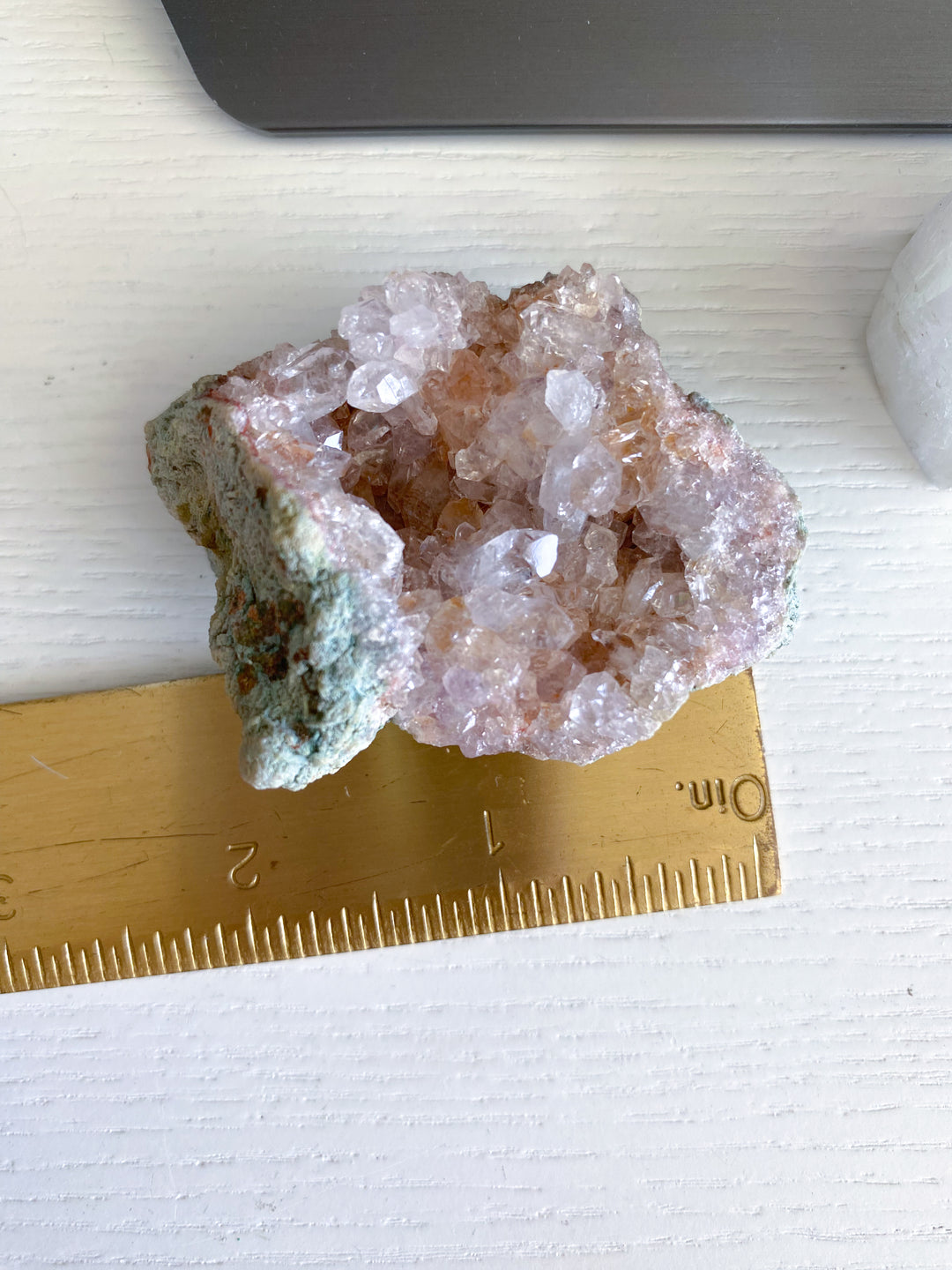 Pink Amethyst & Clear Quartz Cluster - EPIC Sparkle