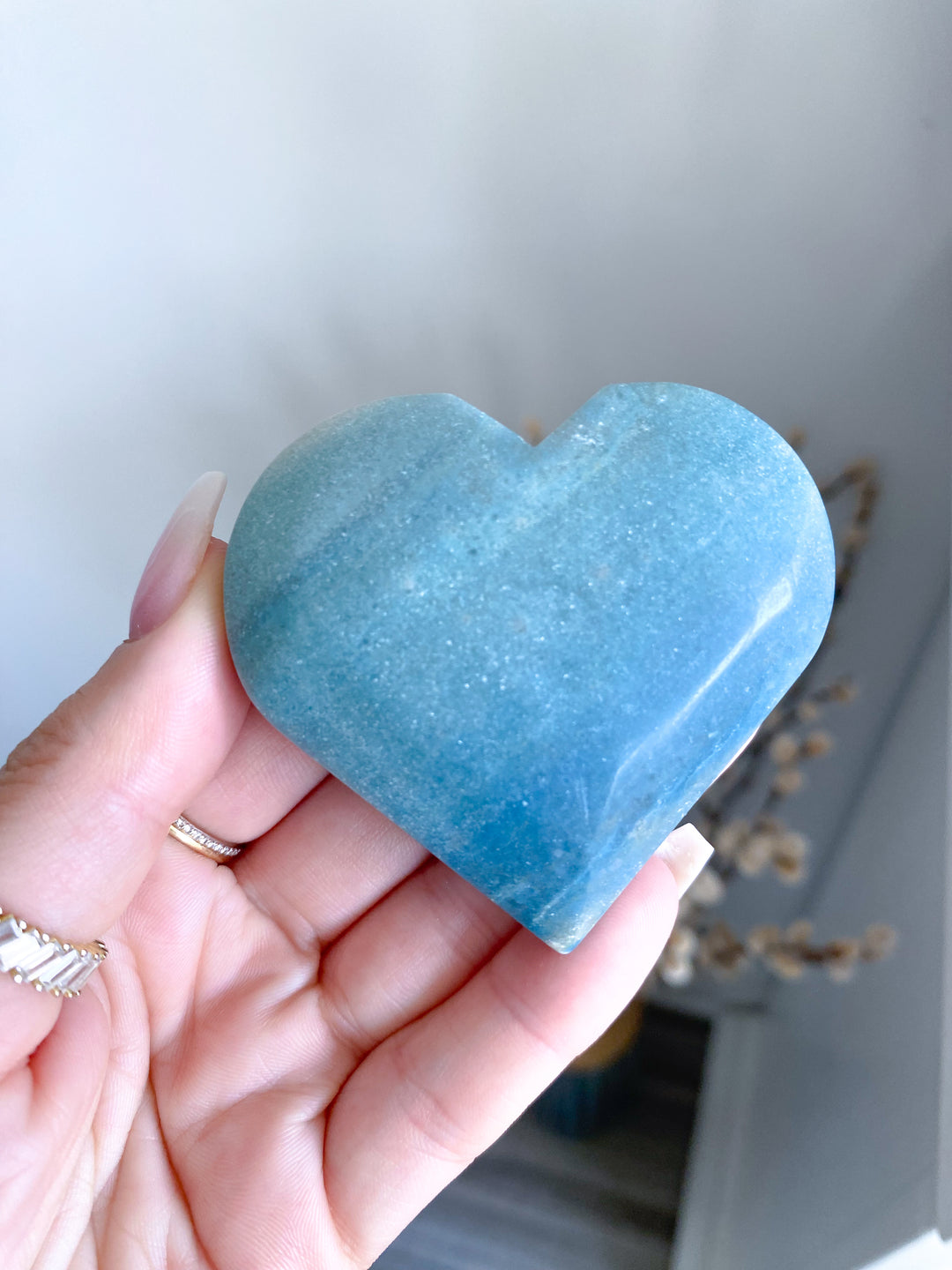 Large Trolleite Heart Carving #2
