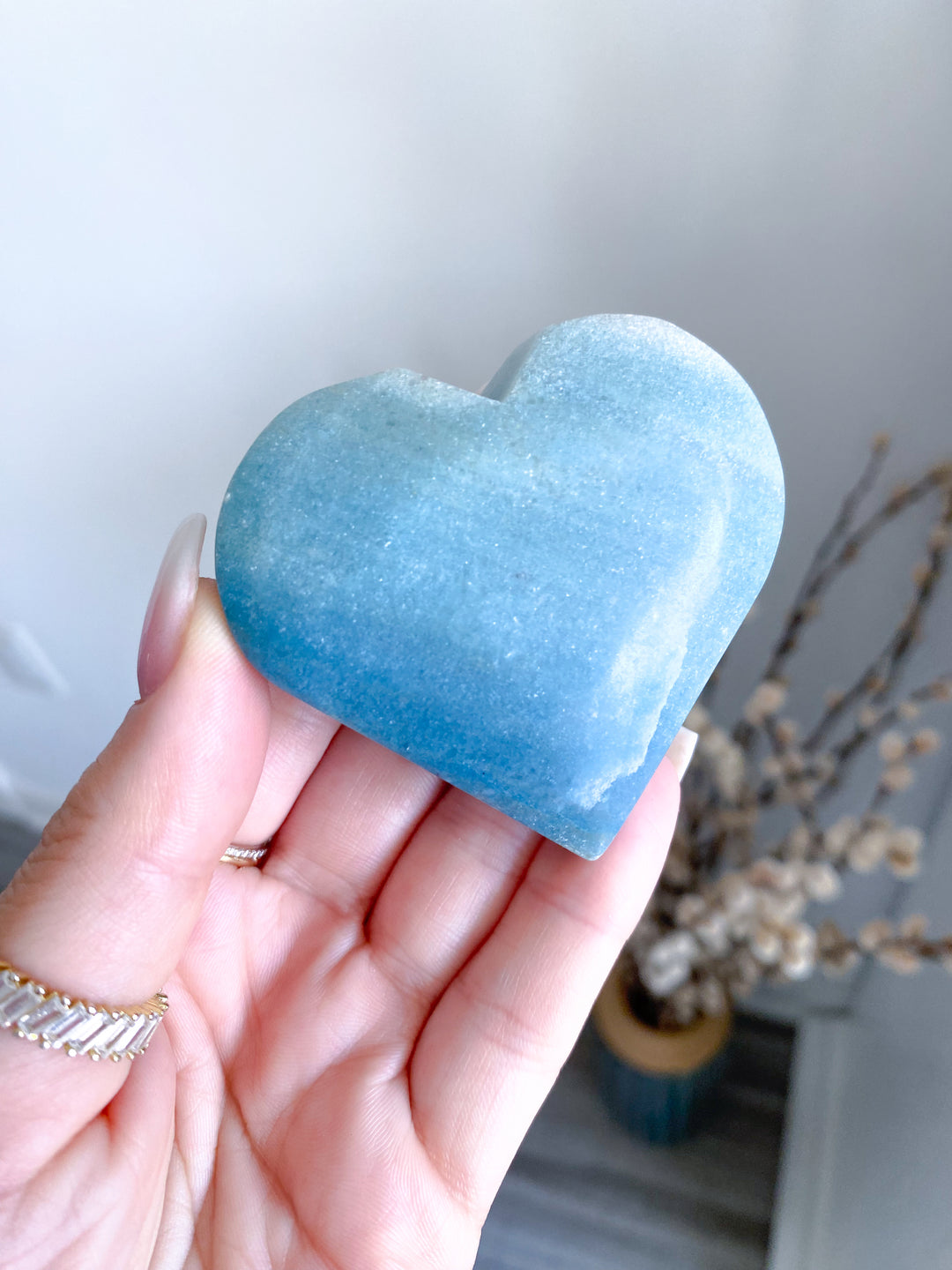 Large Trolleite Heart Carving #2