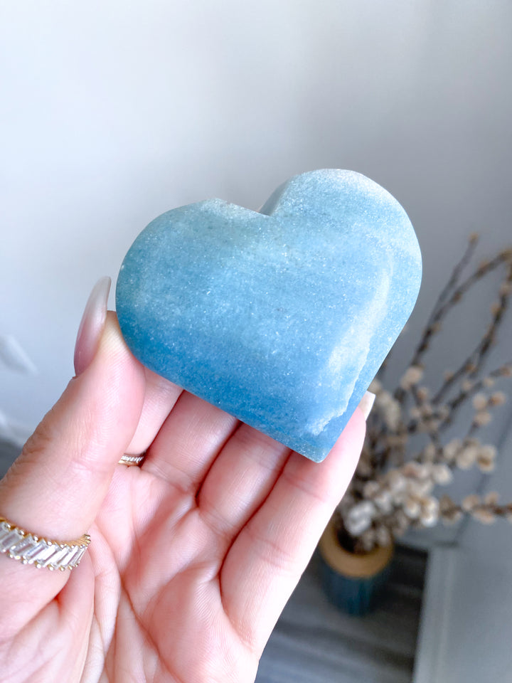 Large Trolleite Heart Carving #2