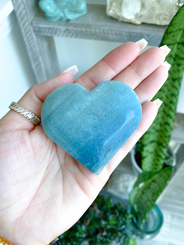 Large Trolleite Heart Carving #2