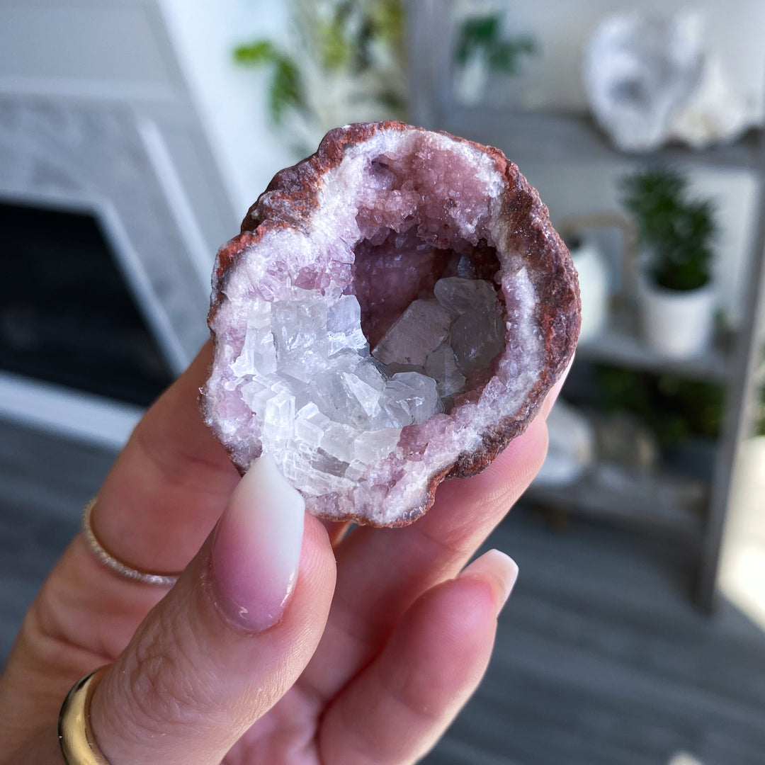 Small Pink Amethyst Geode #5